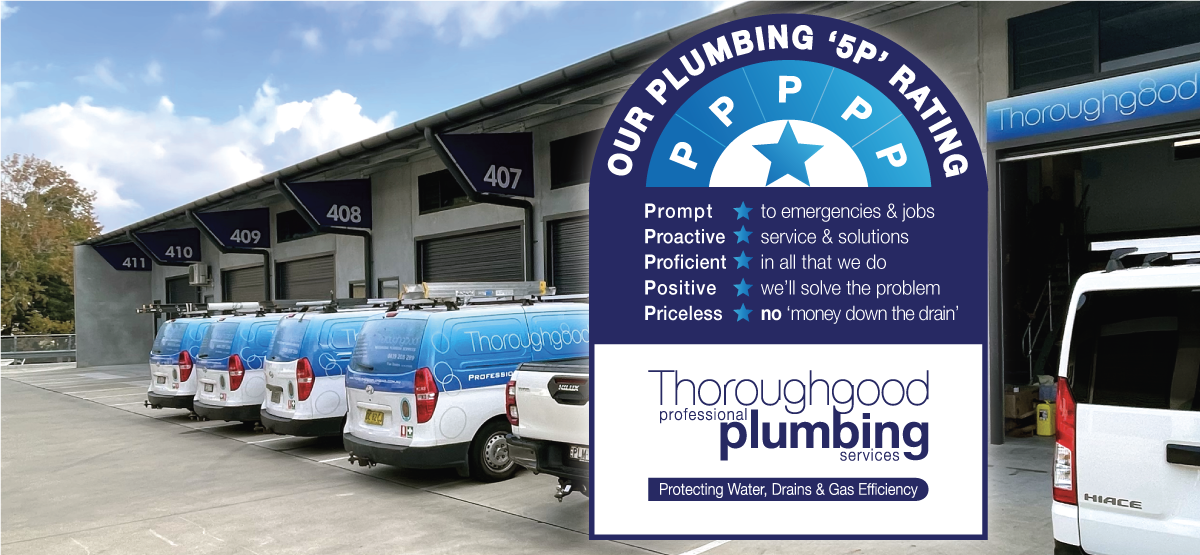 Thoroughgood Professional Plumbing Services Central Coast NSW