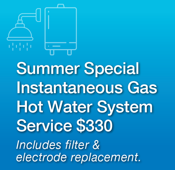 summer special hot water MOB