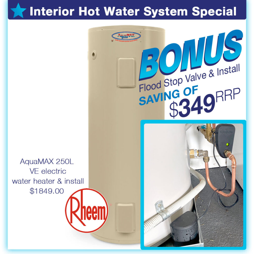 Interior Hot Water Systems Special