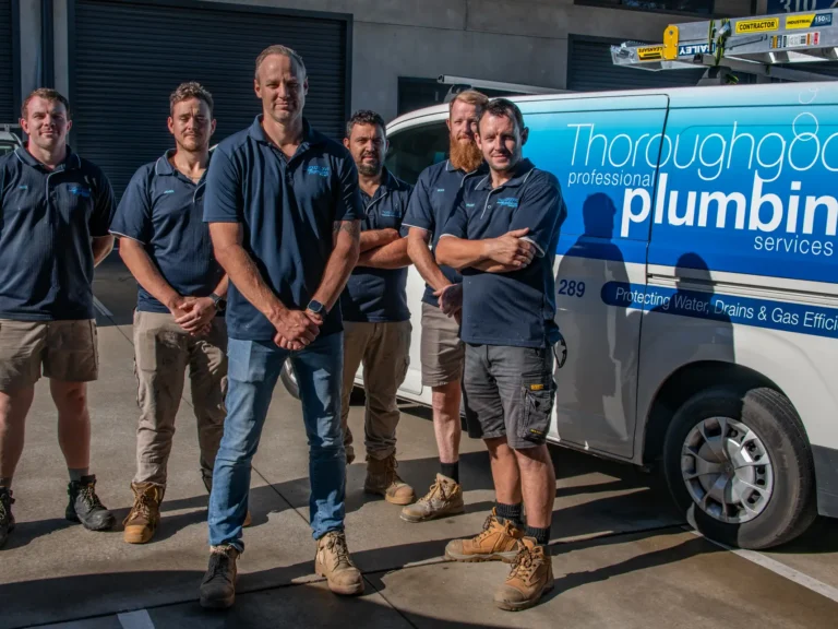 Weve-Got-Your-Back-CC-banner Thoroughgood Plumbing team on the Central Coast NSW